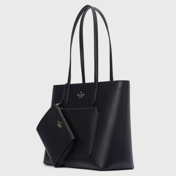 NWT Kate Spade 3 Pieces Staci Large Tote Bag with Wristlet, Pouch & Dust Bag! - Picture 7 of 7
